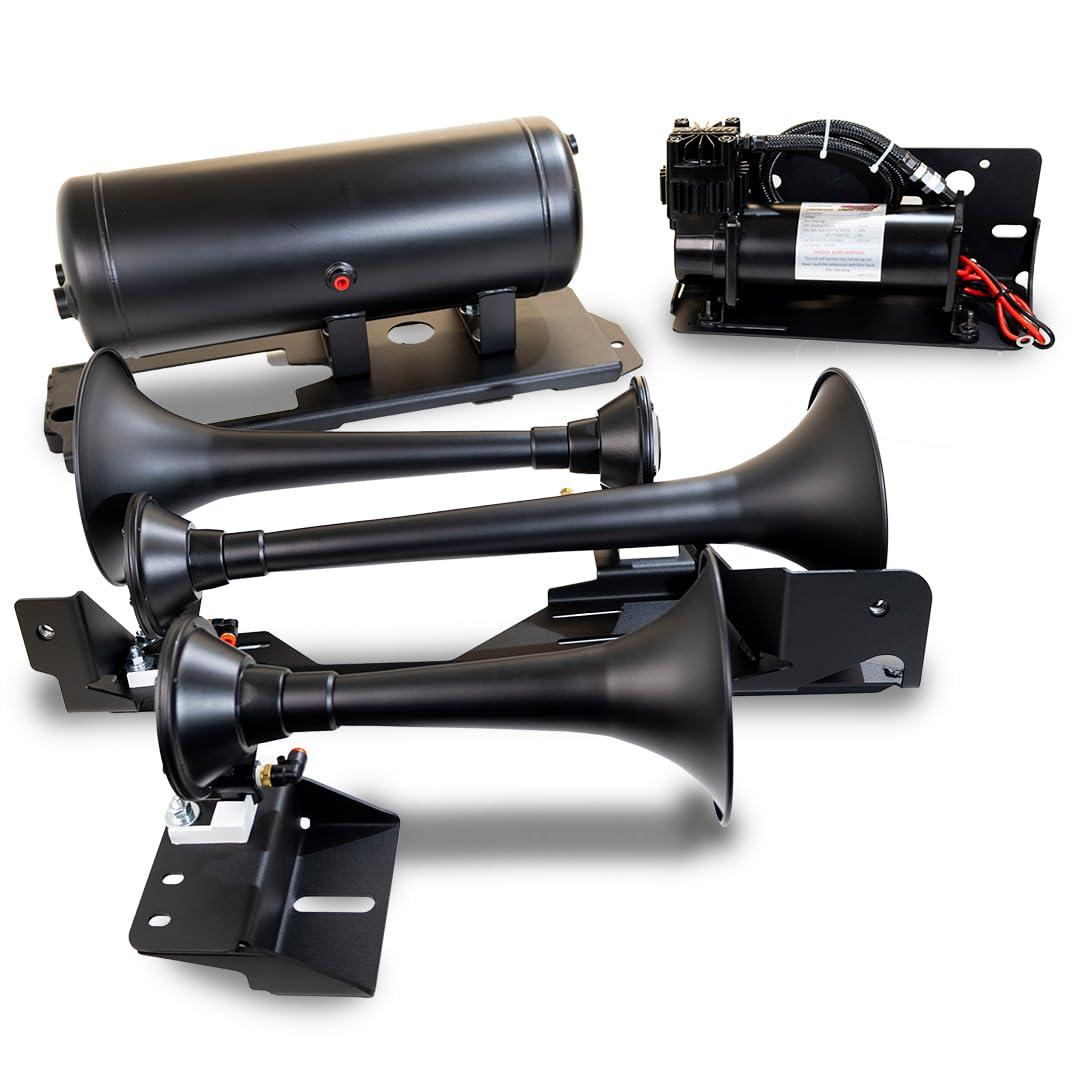 KLEINN RAMHD-734 Air Horns Onboard Air System with Model 730 Train Horn - High quality product image showing KLEINN RAMHD-734 Air Horns Onboard Air System with Model 730 Train Horn details and features