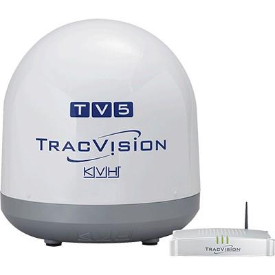 KVH 01-0364-03 TracVision TV5 w/IP-TV Hub, S. America - The Twister Group product