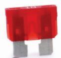 LITTELFUSE ATO10BP ATO FUSE 5 CDS/PACK 10A, Red Blade; 10 Amp; Pack Of 5; Carded