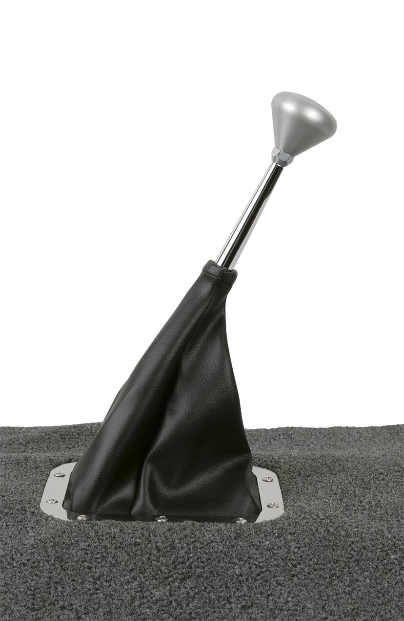 LOKAR 70-FMB Rectangular Floor Mount Shifter Boot with Ring