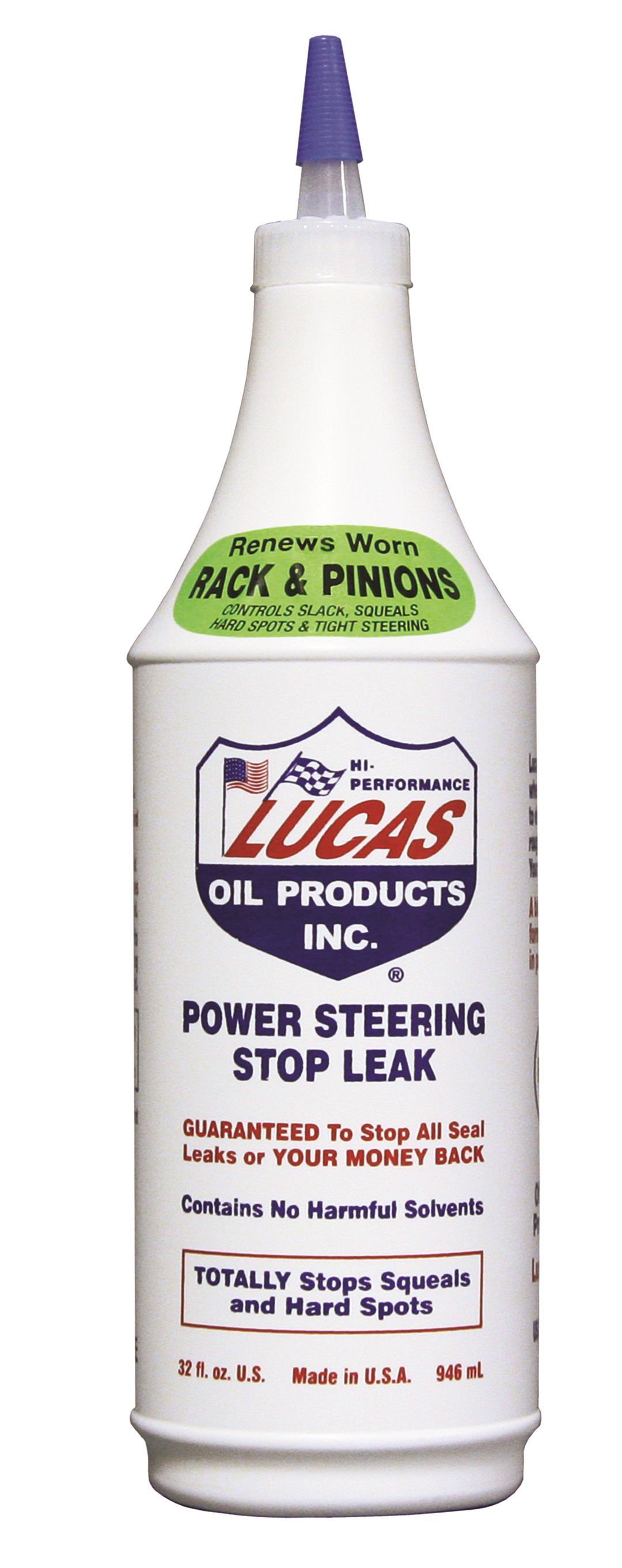LUCAS OIL 10011 Power Steering Stop Leak - 1 Quart - High quality product image showing LUCAS OIL 10011 Power Steering Stop Leak - 1 Quart details and features
