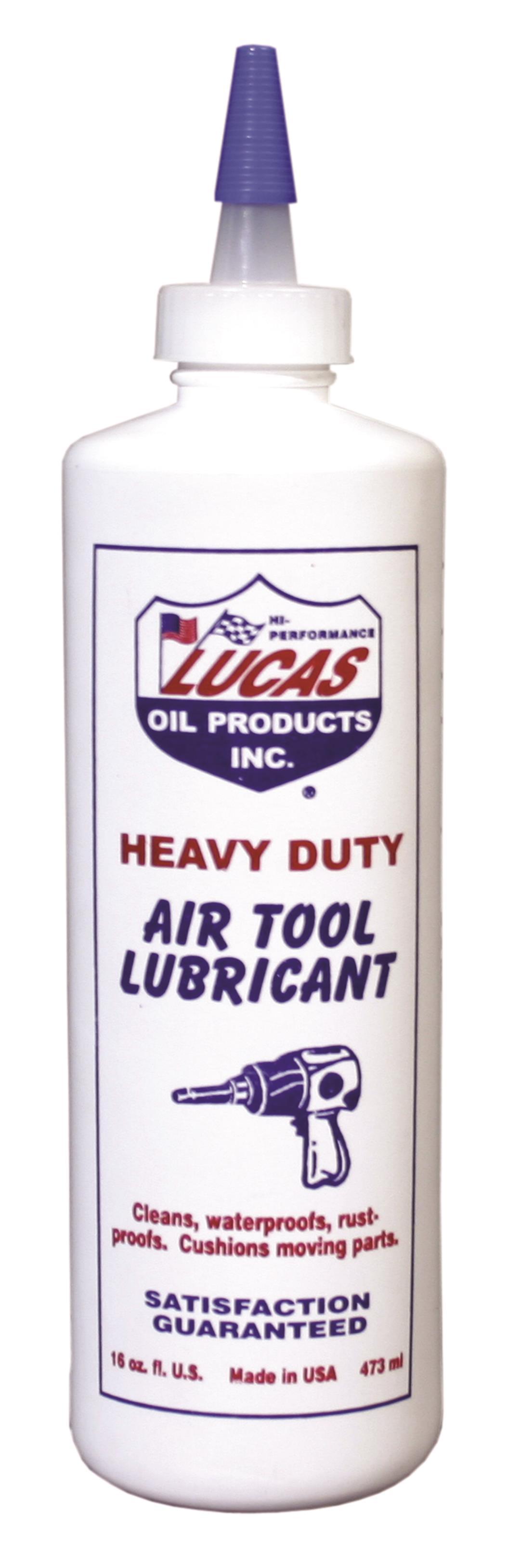 LUCAS OIL 10216 Air Tool Lubricant/12X1/P White 16 Ounce - The Twister Group Tools product