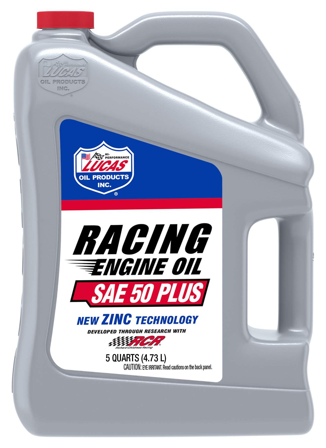 LUCAS OIL 10347 Oil; SAE 50 Plus; 5 Quart Jug - High quality product image showing LUCAS OIL 10347 Oil; SAE 50 Plus; 5 Quart Jug details and features