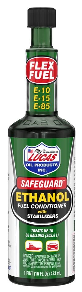 LUCAS OIL 10576 Safeguard Ethanol Fuel Conditioner 16 oz. - The Twister Group Tools product