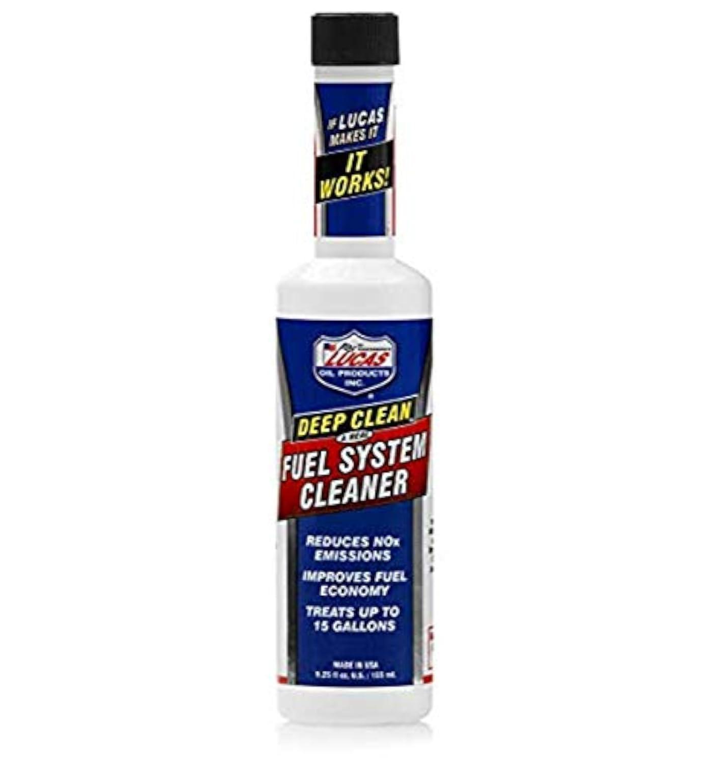 LUCAS OIL 10669 Deep Clean Fuel System Cleaner, 5.25 Ounce - High quality product image showing LUCAS OIL 10669 Deep Clean Fuel System Cleaner, 5.25 Ounce details and features