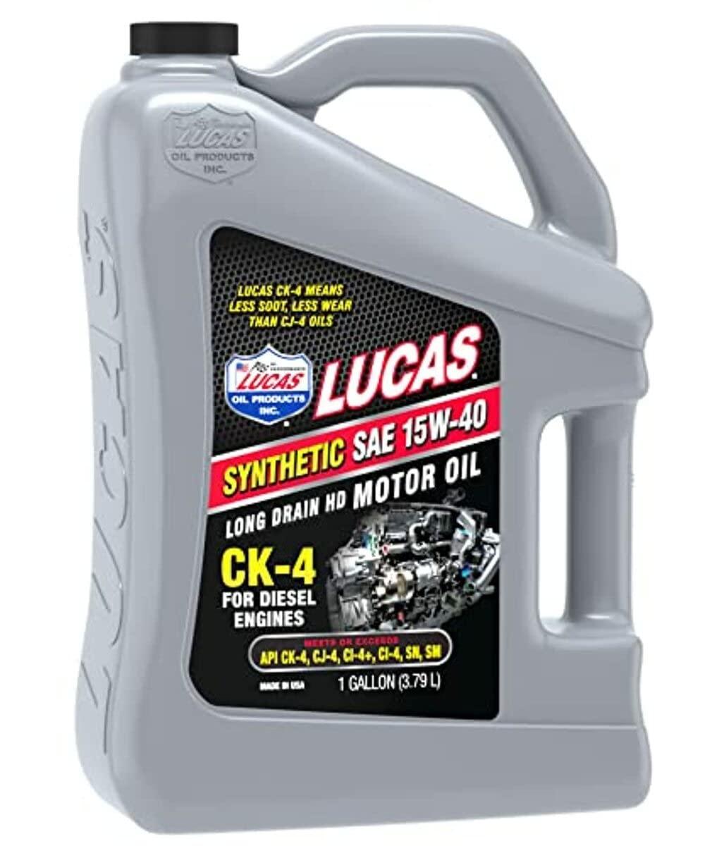 LUCAS OIL 11247 Synthetic SAE 15W-40 CK-4 Motor Oil, 1 Gallon - The Twister Group Tools product