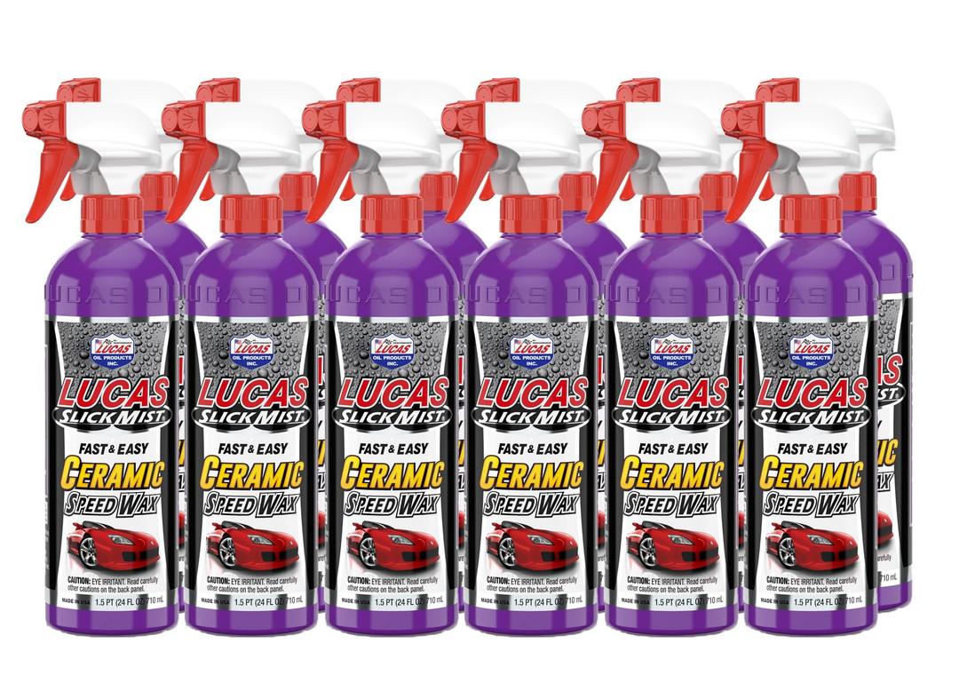 LUCAS OIL 11294 Slick Mist Ceramic Speed Wax - 24 Ounce - The Twister Group Tools product