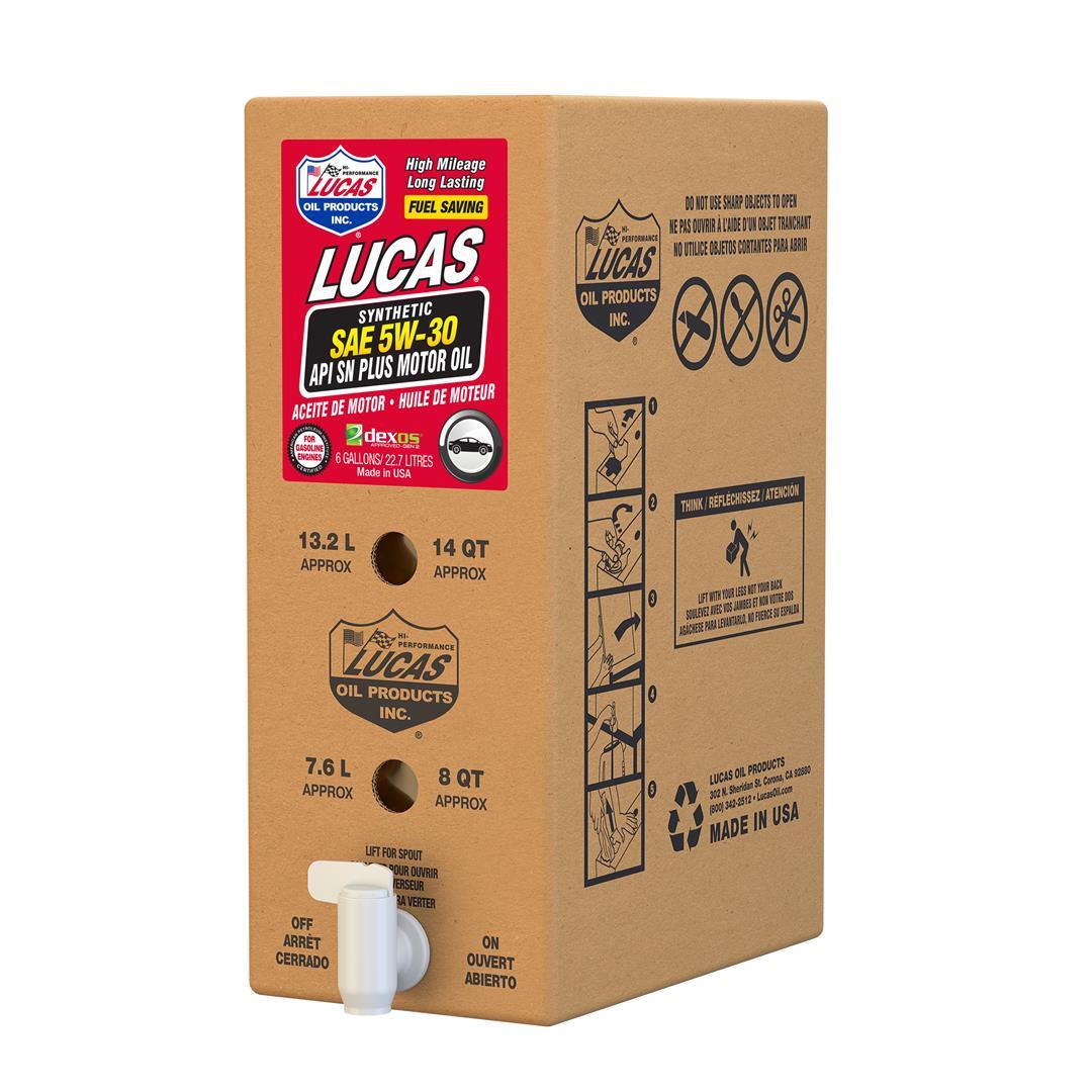LUCAS OIL 18005 Products - - SYNTHETIC SAE 5W-30 API SN PLUS/DEX - High quality product image showing LUCAS OIL 18005 Products - - SYNTHETIC SAE 5W-30 API SN PLUS/DEX details and features