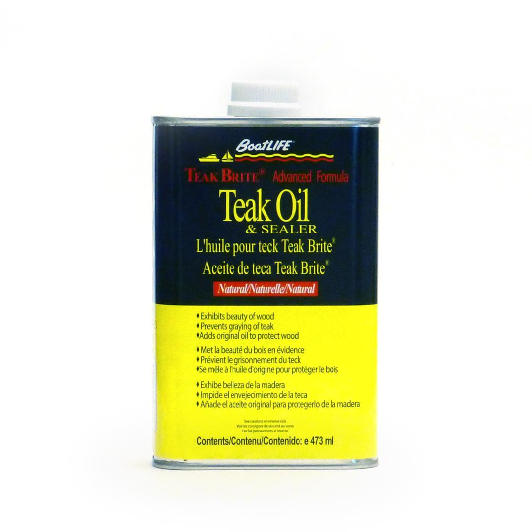 BOATLIFE 1084 Teak Oil Pint, Natural - High quality product image showing BOATLIFE 1084 Teak Oil Pint, Natural details and features