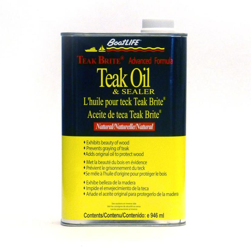 BOATLIFE 1088 Teak Oil 32 Fl.oz. Natural