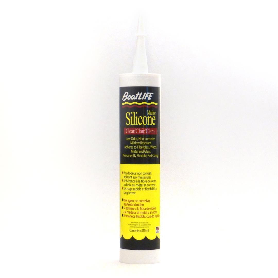 BOATLIFE 1150 Sealant Silicone Rubber Cartridge, Clear - High quality product image showing BOATLIFE 1150 Sealant Silicone Rubber Cartridge, Clear details and features
