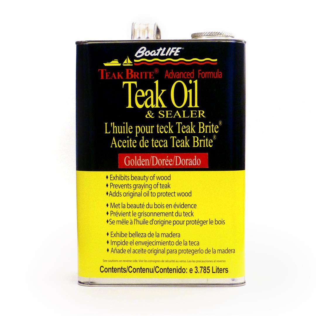 BOATLIFE 1189 TEAL OIL 128 FL.OZ. GOLDEN - The Twister Group Tools product
