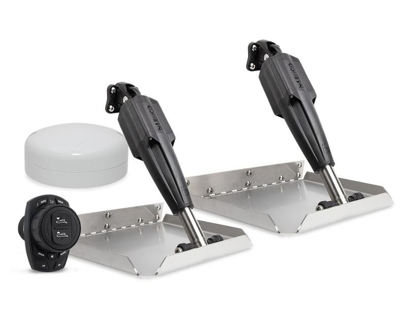 LENCO 15186-107 Boat Trim Tab; Pro Control; For 17 To 30 Foot Length Boat; 11 Inch Transom Height; Edge Mount Actuator - High quality product image showing LENCO 15186-107 Boat Trim Tab; Pro Control; For 17 To 30 Foot Length Boat; 11 Inch Transom Height; Edge Mount Actuator details and features