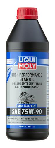 LIQUI MOLY 20012 Gear Oil; High Performance; Single; 1 Liter Bottle; SAE 75W-90; Synthetic - High quality product image showing LIQUI MOLY 20012 Gear Oil; High Performance; Single; 1 Liter Bottle; SAE 75W-90; Synthetic details and features