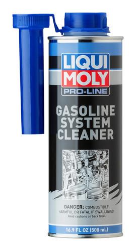 LIQUI MOLY 2030 Fuel Additive; Pro Line; Fuel System Cleaner; Treats 8 To 18 Gallons; For Gasoline; 16.9 Ounce Bottle; Single