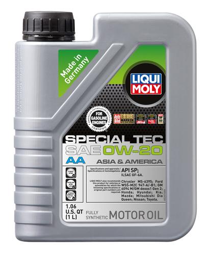 LIQUI MOLY 2207 W-20 Special Tec AA Motor Oil, 1 L - High quality product image showing LIQUI MOLY 2207 W-20 Special Tec AA Motor Oil, 1 L details and features