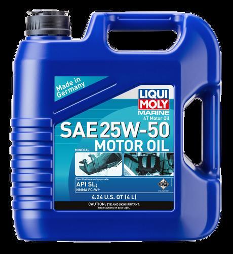 LIQUI MOLY 22510 MARINE 4T MOTOR OIL 25W-50 - The Twister Group Tools product