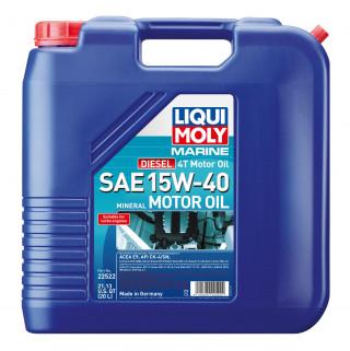 LIQUI MOLY 22522 MARINE DIESEL 4T MOTOR OIL 15W-40 - The Twister Group Tools product