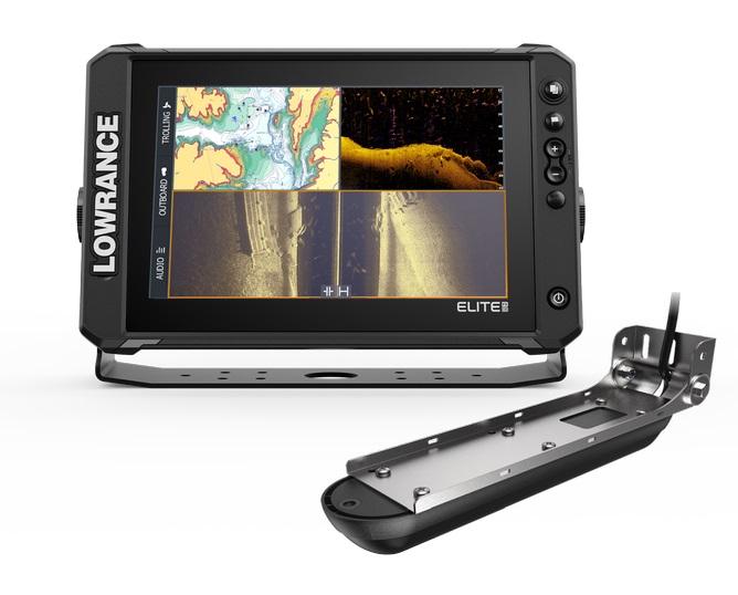 LOWRANCE 000-16430-001 ELITE FS 10 3-IN-1 (US/CAN), Used To Find Fishing Areas/ Ledges/ Drop-Offs/ Ditches; 10 Inch Display; 1280 x 800 Pixel Resolution; Multi-Touchscreen Interface; Integrated Wireless/ NMEA 2000/ Ethernet Connectivity - The Twister Group product