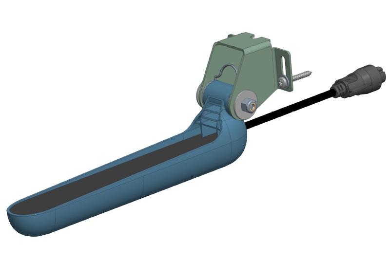 LOWRANCE 000-16285-001 EAGLE TRIPLESHOT TRANSDUCER, Transom Mount; 8-Pin; 500 Foot Depth/ 300 Foot Depth Downscan; 50 kHz Low Chirp Frequency/ 83 kHz Medium Chirp Frequency/ 200 kHz High Chirp Frequency; 0 To 70 Degree Transom Angle - The Twister Group product