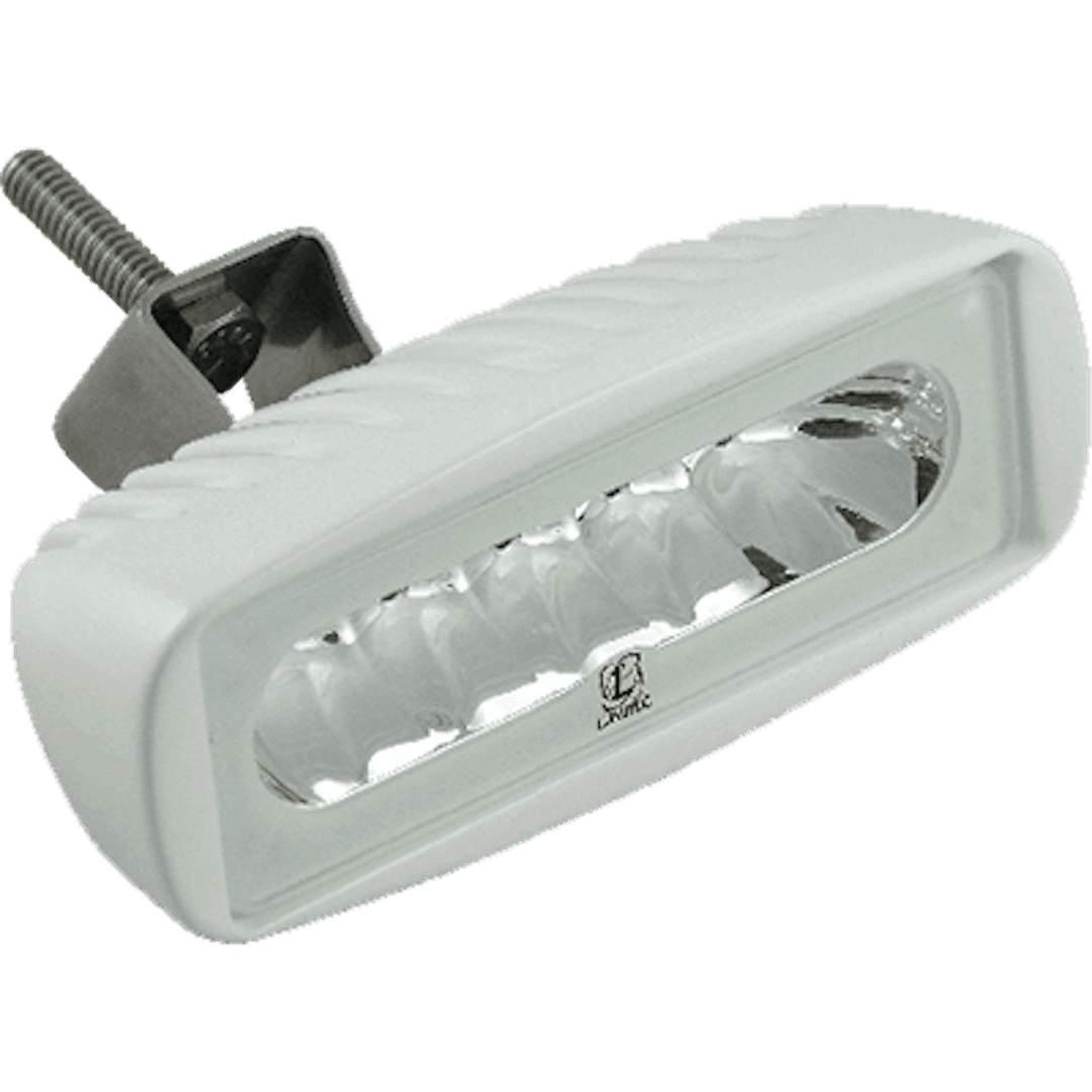 LUMITEC 101103 Caprera2 LED Flood Light, Bracket Mount, White Housing, White Dimming and Red Dimming, One Size - High quality product image showing LUMITEC 101103 Caprera2 LED Flood Light, Bracket Mount, White Housing, White Dimming and Red Dimming, One Size details and features