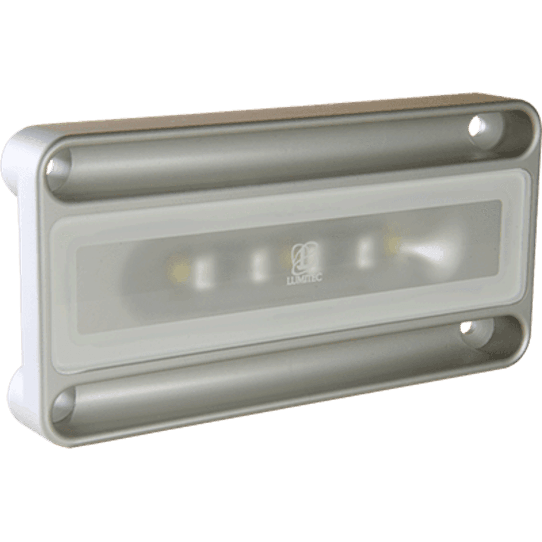 LUMITEC 101148 Nevis2 Engine Room Light, Brushed, White/Red, Surface Mount - High quality product image showing LUMITEC 101148 Nevis2 Engine Room Light, Brushed, White/Red, Surface Mount details and features