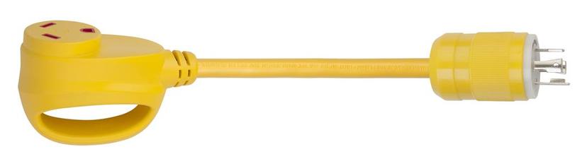 MARINCO 172ARV Adapter, 30A 125/250V Plug & RV 30A 125V Connector