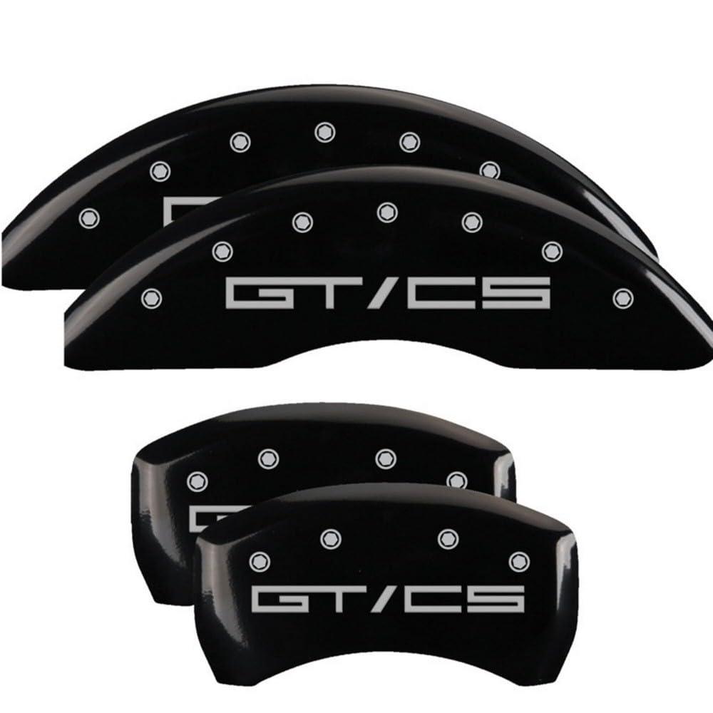 MGP CALIPER 10201SGTCBK Mustang GT/CS Black Powder Coat Finish, Silver Characters, Set of 4 - The Twister Group Tools product