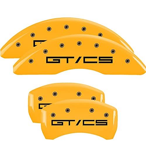 MGP CALIPER 10201SGTCYL Mustang GT/CS Yellow Powder Coat Finish, Black Characters, Set of 4 - High quality product image showing MGP CALIPER 10201SGTCYL Mustang GT/CS Yellow Powder Coat Finish, Black Characters, Set of 4 details and features