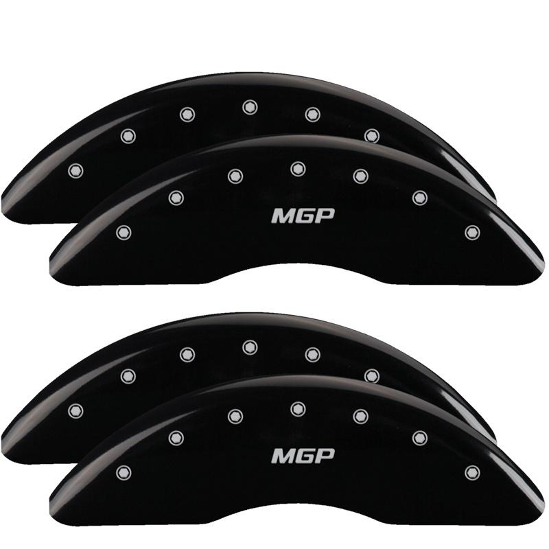 MGP CALIPER 23239SMGPBK Black Powder Coat Finish, Silver Characters, Set of 4 - The Twister Group Tools product