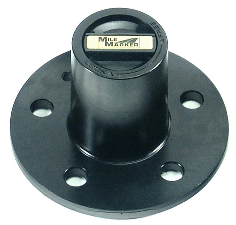 MILE MARKER 436 Manual Hub; 26 Spline; 6 Bolts