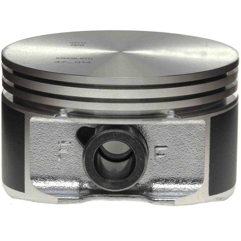 CLEVITE 77 224-3443WR Piston; OE Replacement; Aluminum; 1.50 Millimeter Top Compression Ring Thickness; 1.50 Millimeter Second Compression Ring Thickness; 3 Millimeter Oil Ring Thickness; 24 Millimeter Piston Pin Outside Diameter; Flat Head Type