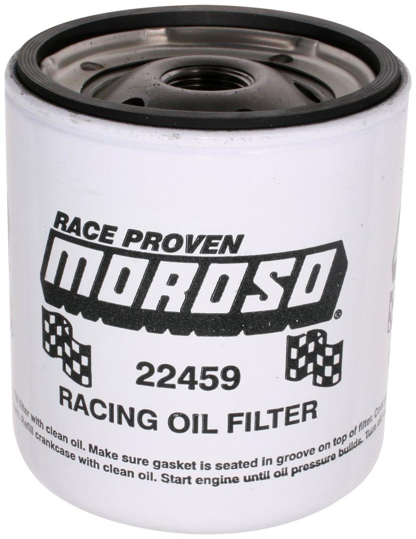 MOROSO 22459 Racing Oil Filter, Chevy, Short, PH30 TG30 L20049 51069 PF25 6438261 HP-2002 LF225