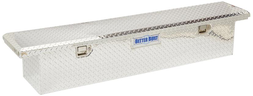 BETTER BUILT 73010284 Tool Box; Crown Series; Crossover; Slim; Low Profile; Single Lid; Diamond Tread; Bright; Aluminum