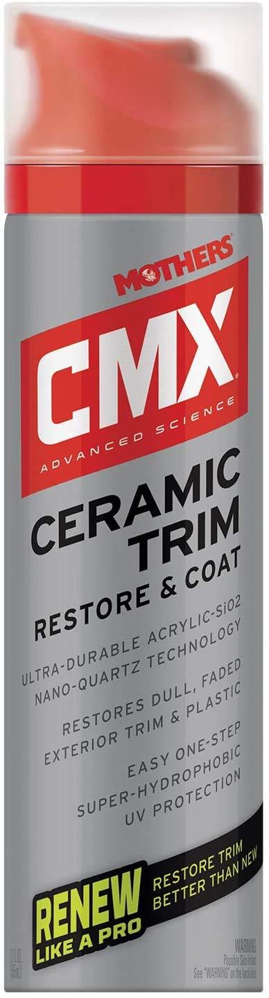 MOTHERS 01300 0CMX Ceramic Trim Restore & Coat, 6.7 oz.