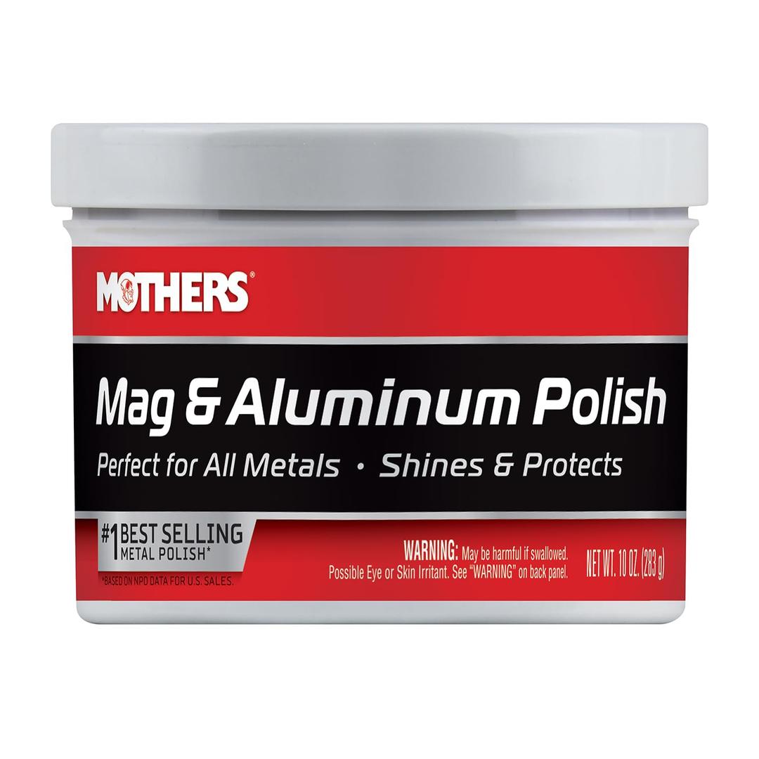 MOTHERS 05101 Mag & Aluminum Polish - 10 oz - The Twister Group Tools product