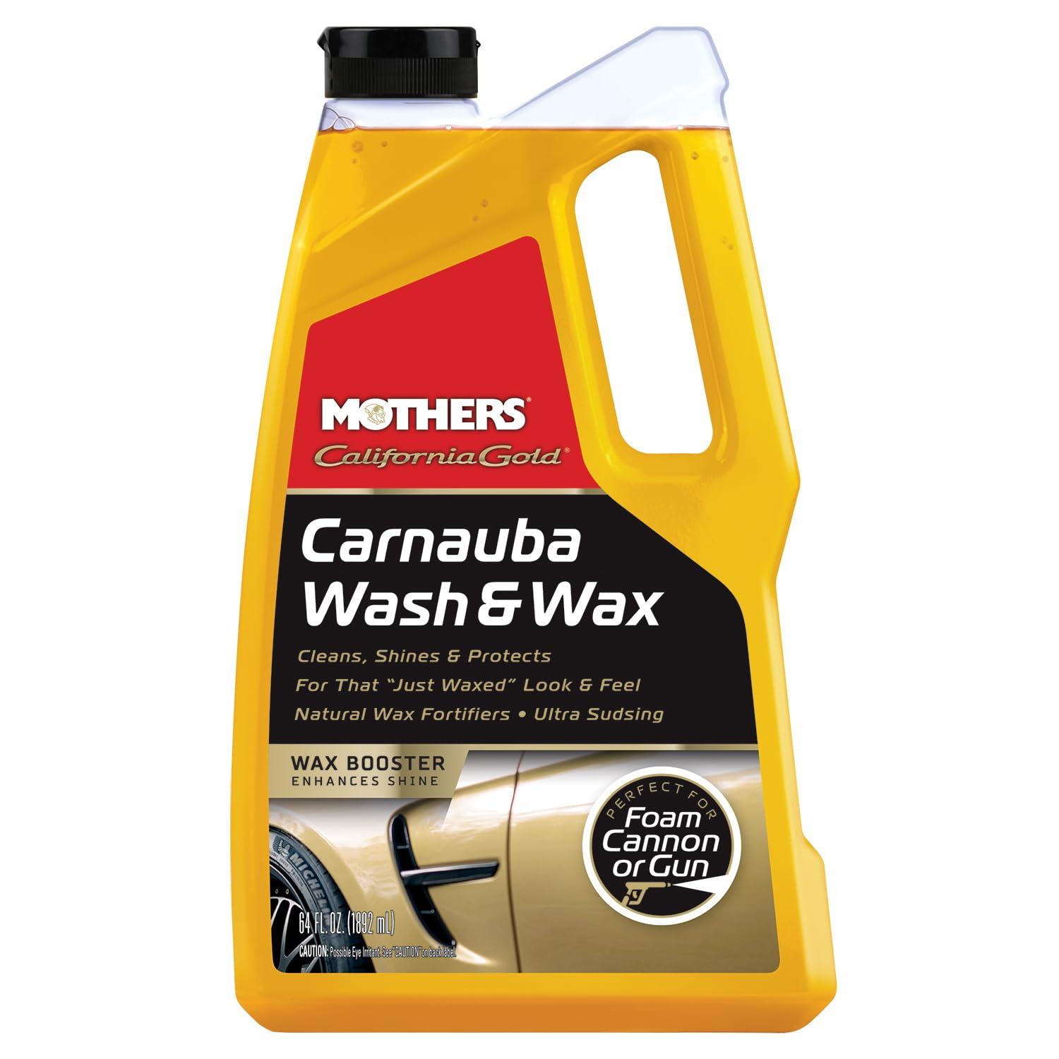 MOTHERS 05674 California Gold Carnauba Wash & Wax, 64 oz. - High quality product image showing MOTHERS 05674 California Gold Carnauba Wash & Wax, 64 oz. details and features