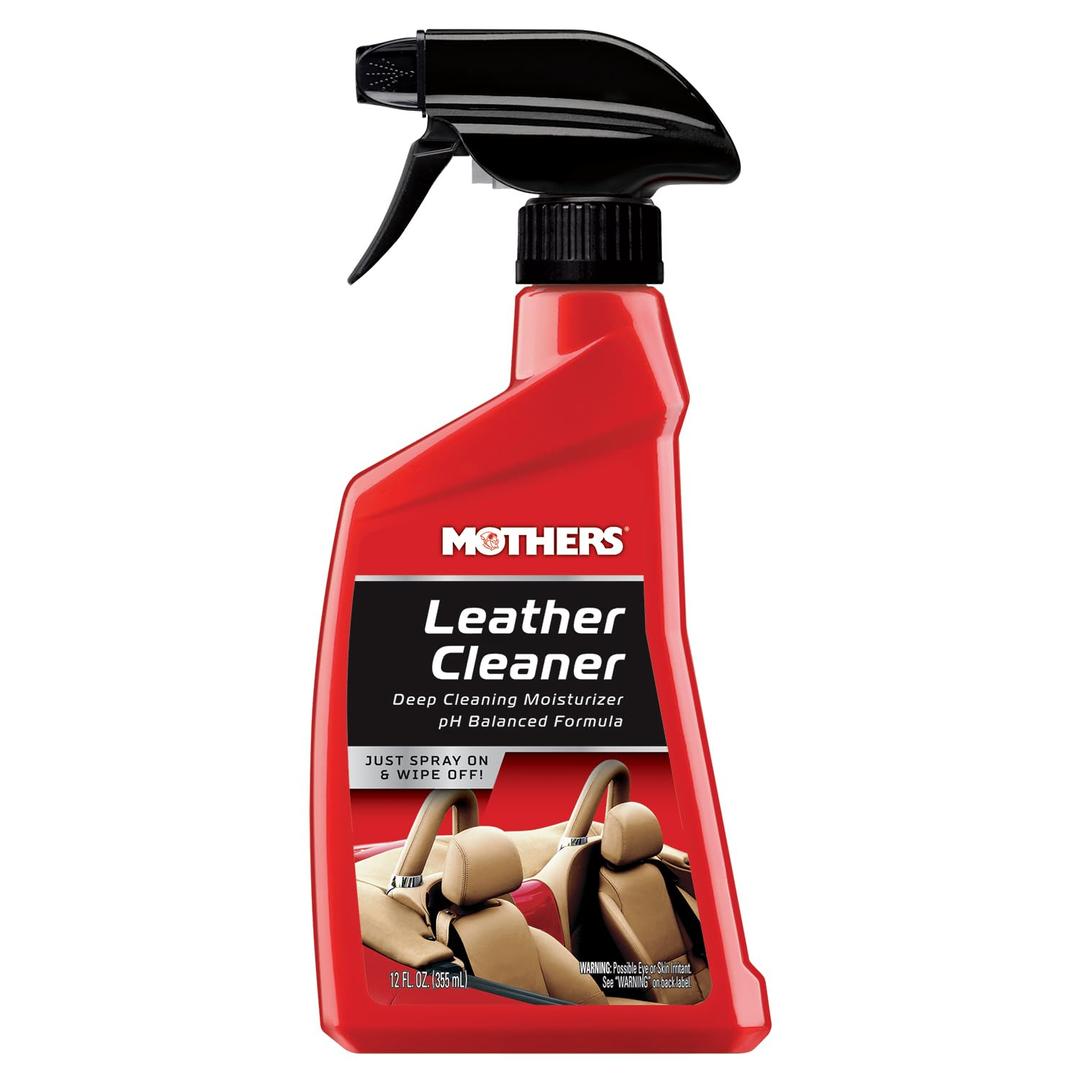 MOTHERS 06412 Leather Cleaner, 12 oz. - The Twister Group Tools product