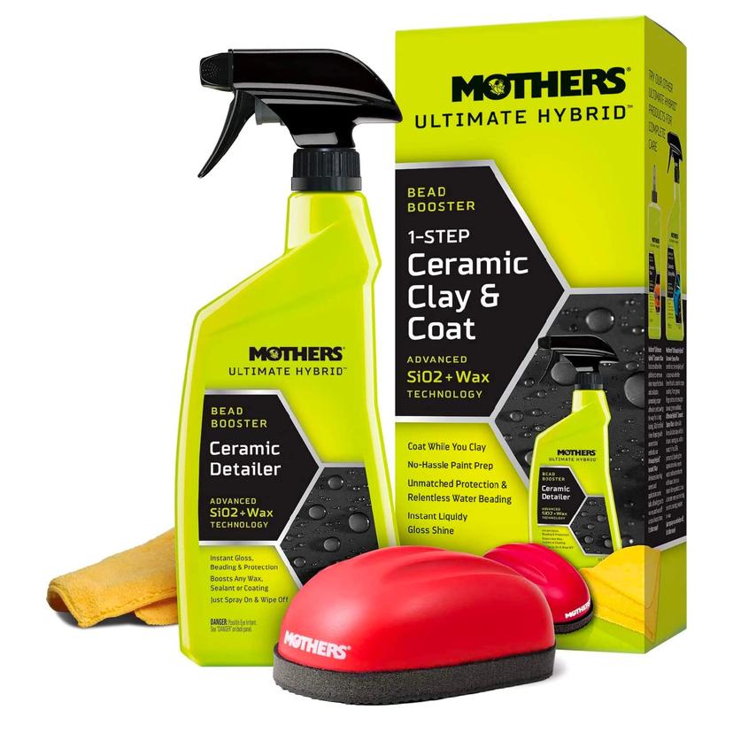 MOTHERS 07260 0Ultimate Hybrid 1-Step Ceramic Clay & Coat