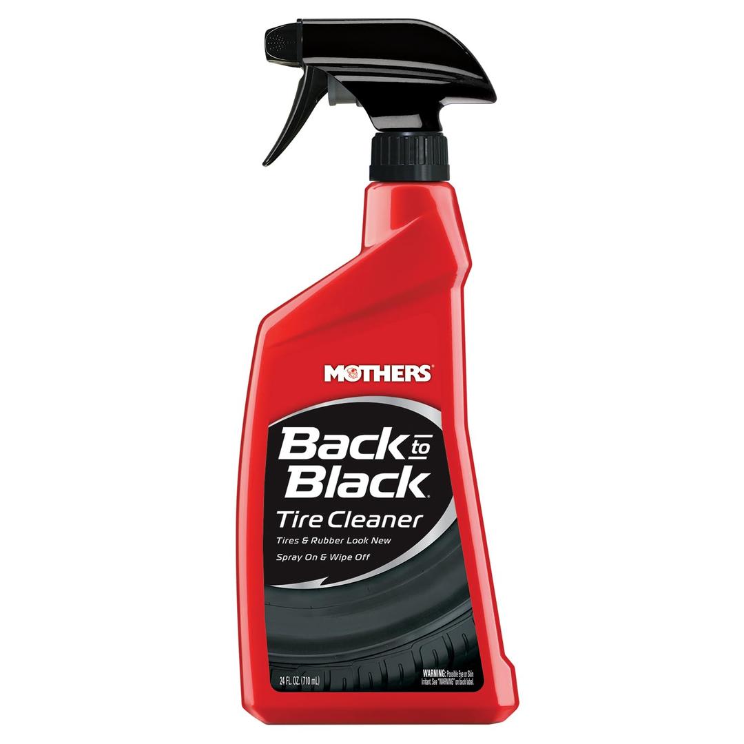 MOTHERS 09324 0Back-to-Black Tire Cleaner, 24 fl. oz. (Case of 6) - The Twister Group Tools product