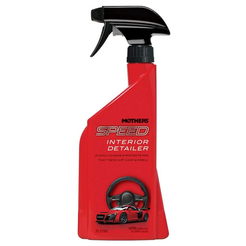 MOTHERS 18324 Speed Interior Detailer, 24 fl. oz.