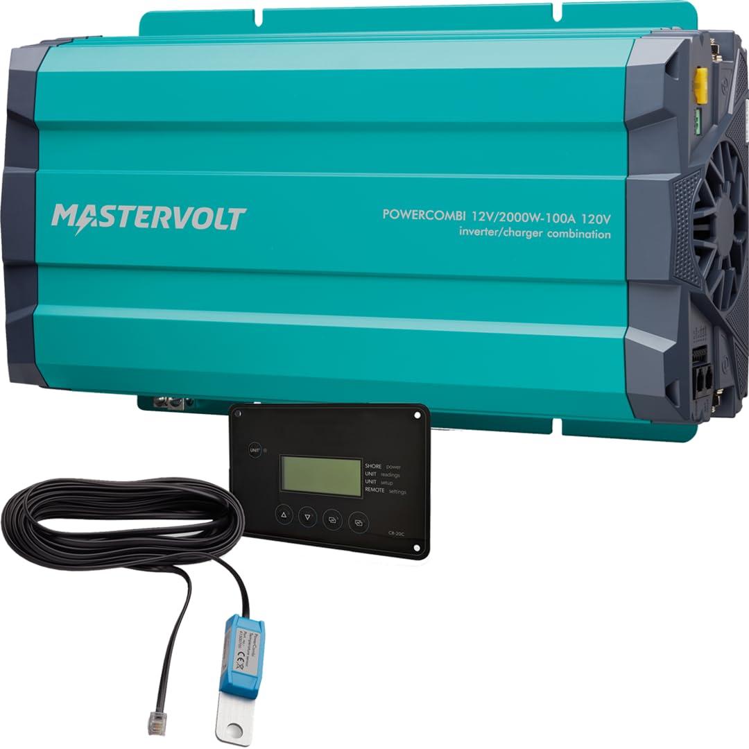 MASTERVOLT 36212001 PowerCombi Pure Sine Wave Inverter/Charger - 12V - 2000W - 100 Amp Kit - High quality product image showing MASTERVOLT 36212001 PowerCombi Pure Sine Wave Inverter/Charger - 12V - 2000W - 100 Amp Kit details and features