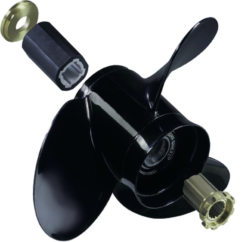 MICHIGAN WHEEL 992302 Vortex C-Series 3-Blade Aluminum Propeller - RH, 11-3/4 INCH Diameter x 15 INCH Pitch