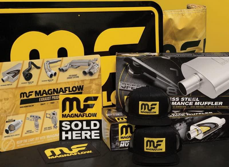 MAGNAFLOW 02660 Dealer Promotional Kit; With Metal Sign/ 2 Retail Muffler Boxes/ Counter Mat/ Window Cling/ Banner/ Mouse Mat/ 2 Hats - The Twister Group Tools product