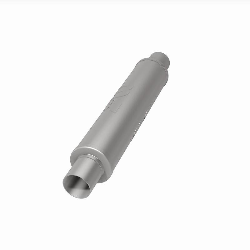 MAGNAFLOW 10426 Muffler 2.5 INCH Inlet/Outlet, Universal Fit, Stainless Steel