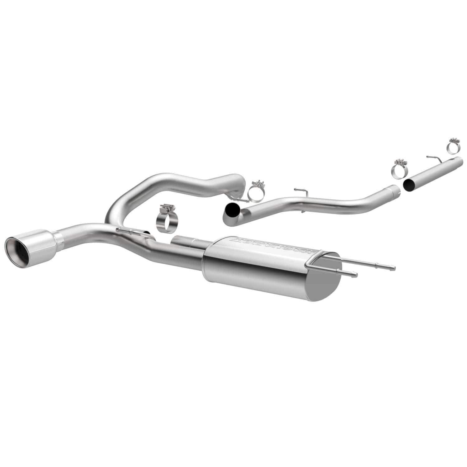 MAGNAFLOW 15127 Exhaust System Cat-Back, Street Series, For 2010-2013 Mazda 3 - High quality product image showing MAGNAFLOW 15127 Exhaust System Cat-Back, Street Series, For 2010-2013 Mazda 3 details and features