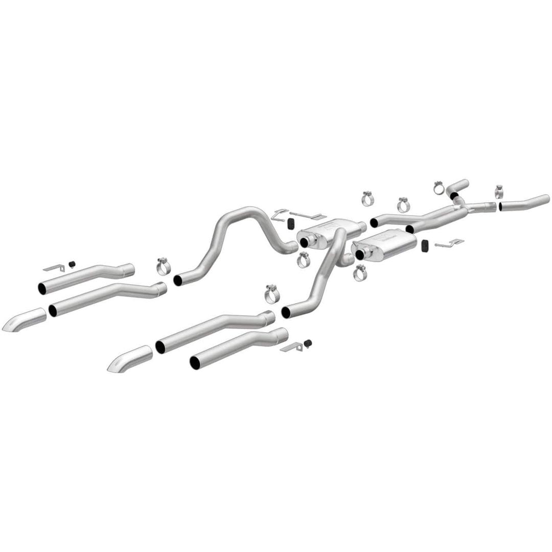 MAGNAFLOW 19303 Performance Exhaust System (Sys CB 67-74 Dodge Charger 7.2L) - The Twister Group Tools product