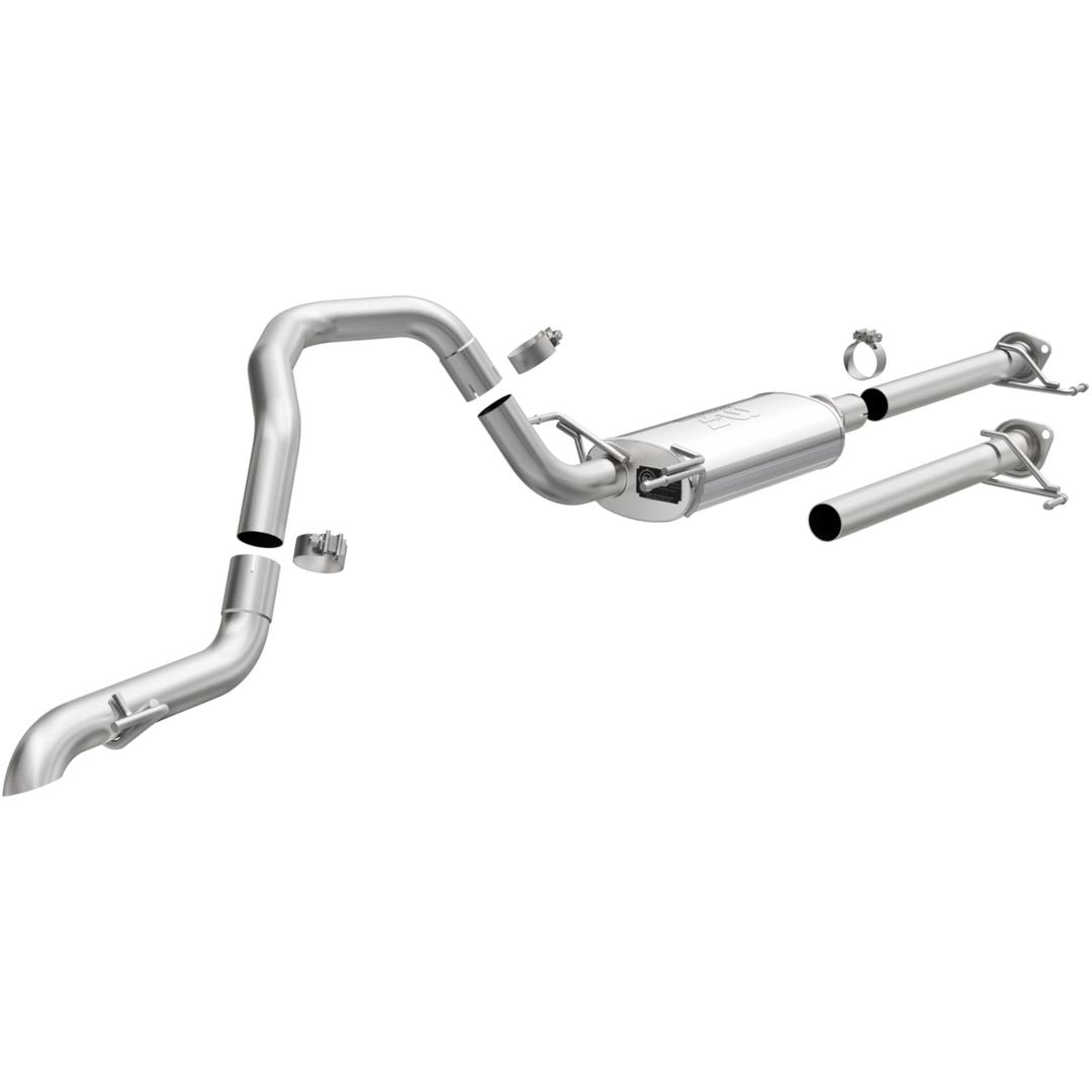 MAGNAFLOW 19544 Exhaust System Cat-Back, Overland Series, For 2010-2023 Lexus GX460, For 2003-2009 Lexus GX470, For 2003-2009 Toyota 4Runner, Single Passenger Side Rear Exit Style - The Twister Group Tools product