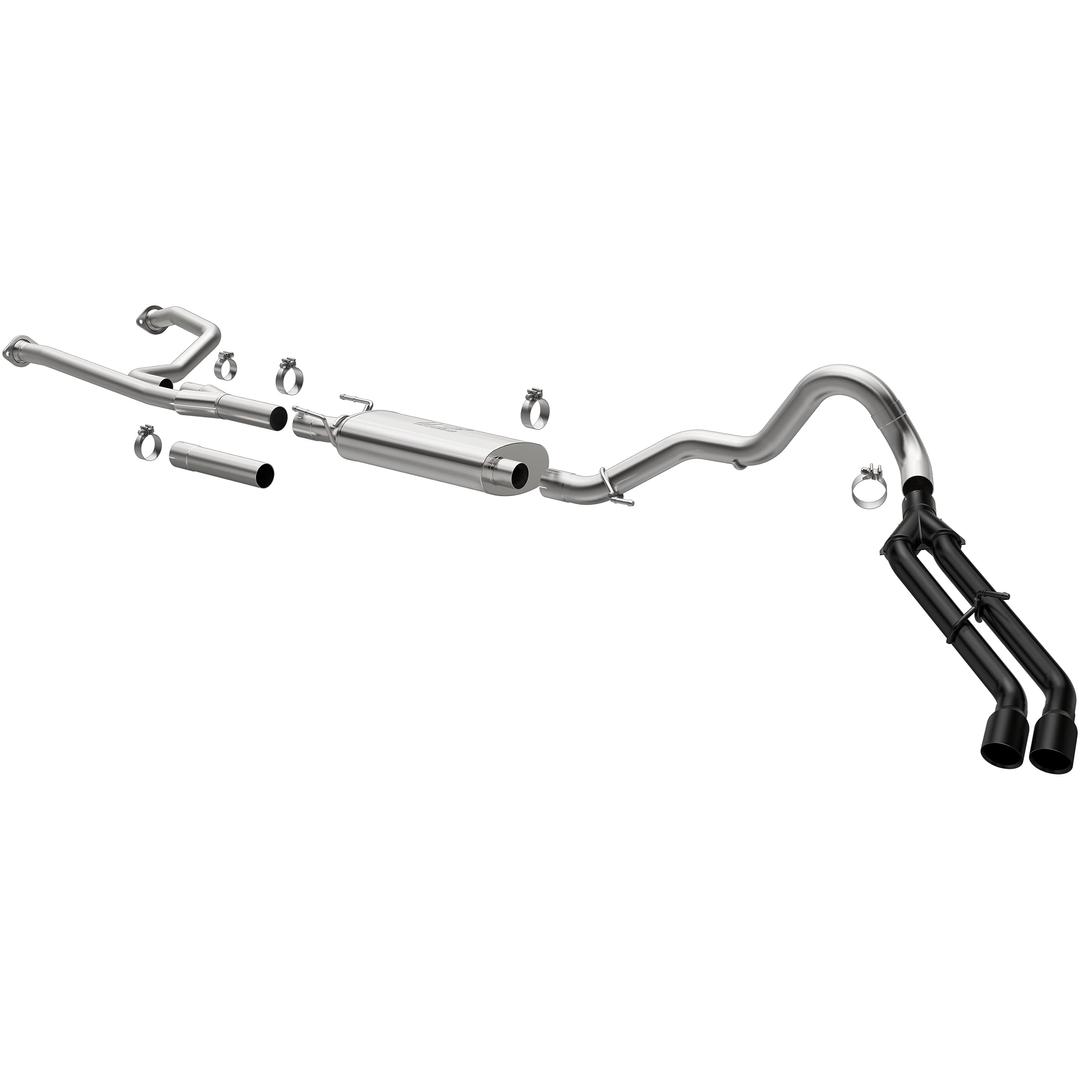 MAGNAFLOW 19603 Exhaust System Cat-Back, Street Series, For 2022-2024 Toyota Tundra, Dual Same Side Behind Driver Rear Tire Exit Style - The Twister Group Tools product