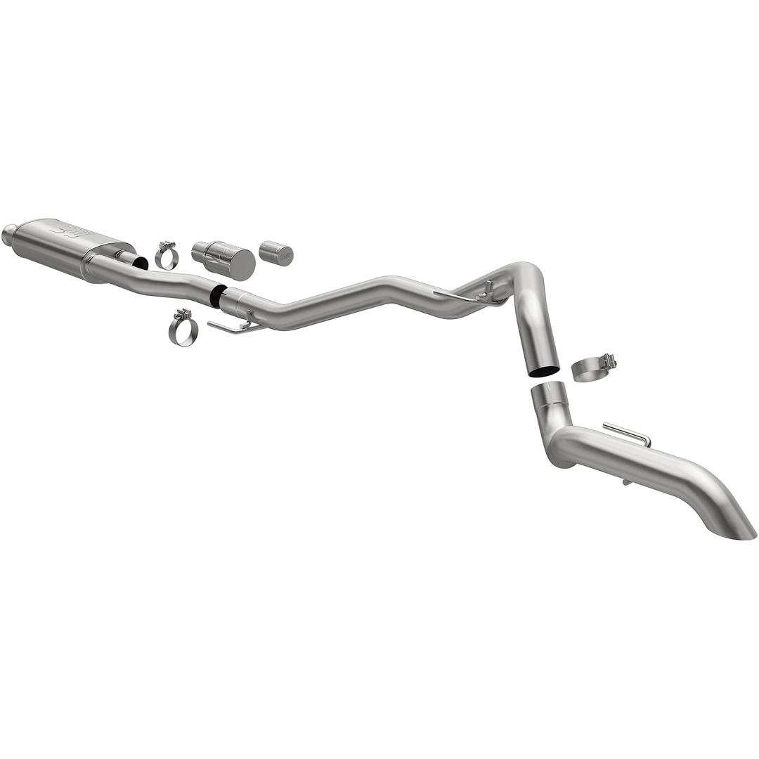MAGNAFLOW 19621 Exhaust System Cat-Back, Overland Series, For 2020-2024 Jeep Gladiator, Single Straight Driver Side Rear Exit Style - The Twister Group Tools product